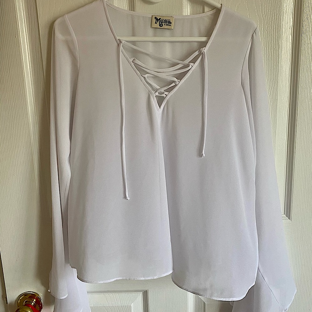 White Show Me Your Mumu top